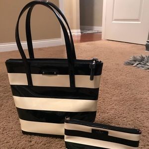 Kate Spade Penn Valley Tote with matching wallet